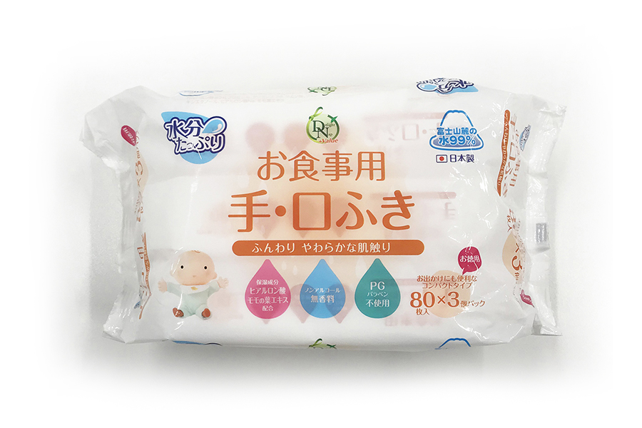 DN99赤ちゃんの手口ふきM3P | 大一紙工株式会社